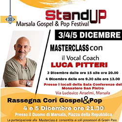Marsala Gospel e Pop Festival – Marsala (TP) 3-5 dicembre 2021