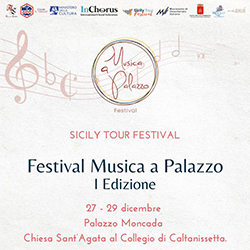 Festival “Musica a Palazzo” – Caltanissetta 27-29 dicembre 2021