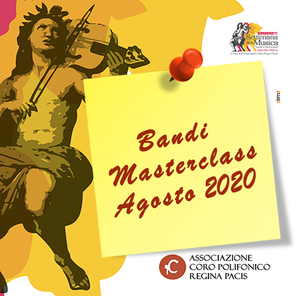 Masterclasses – Altavilla Milicia (Pa) 21-30/08/2020