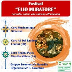 Festival “Elio Muratore” – 11, 18 e 19 dicembre 2021